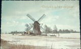 Holandsko - větrný mlýn