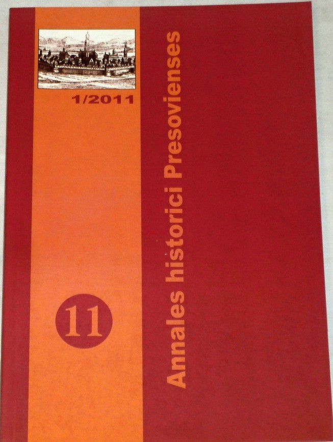 Annales historici Presovienses 1/2011