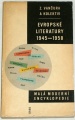 Vančura Zdeněk - Evropské literatury 1945 - 1958