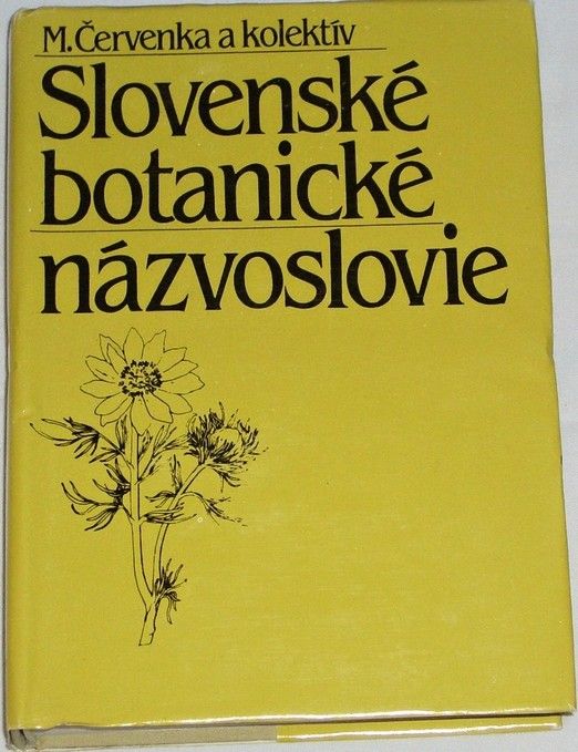 Červenka M. - Slovenské botanické názvoslovie