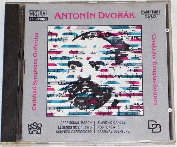 CD Antonín Dvořák - Slavnostní pochod, op. 54, Legendy, op. 59