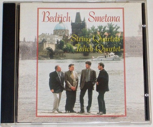CD Bedřich Smetana: Smyčcový kvartet č. 1 e moll Z mého života, Smyčcový kvartet č. 2 d moll