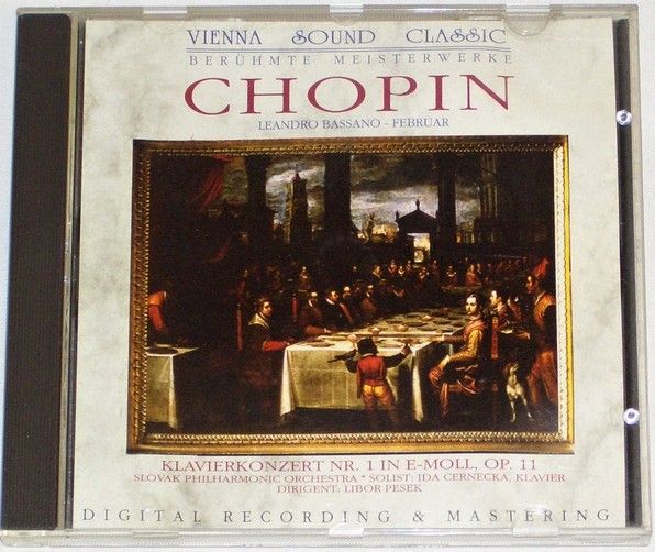 CD Frederic Chopin - Klavierkonzert Nr. 1 in e-moll, op. 11