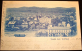Hrádek nad Nisou (Grottau) 1899 celkový pohled, v popředí nádraží