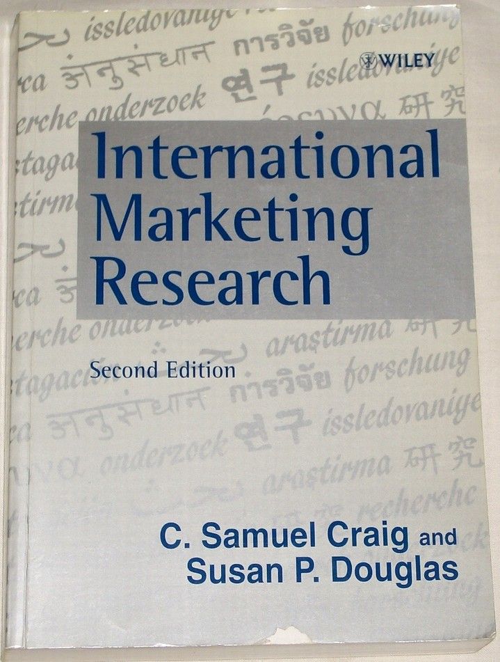 Craig C. Samuel, Douglas Susan P. - International Marketing Research