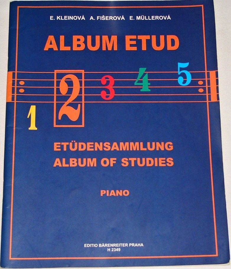 Kleinová, Fišerová, Müllerová - Album etud 2 (piano)