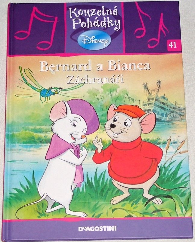 Disney - Bernard a Bianca: Záchranáři (Kouzelné pohádky 41)