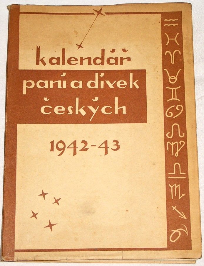 Kalendář paní a dívek českých 1942-43