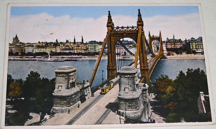 Maďarsko, Budapešť: Alžbětin most