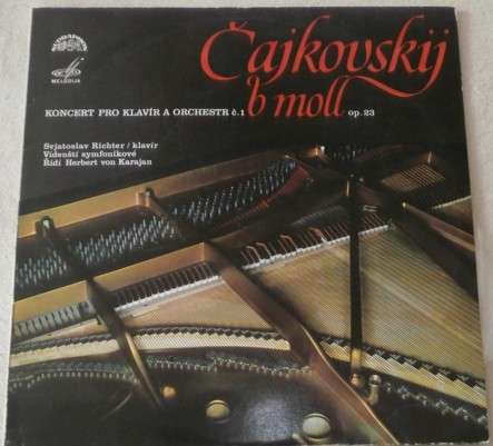 LP Petr Iljič Čajkovskij: op. 23, Koncert č.1 b moll pro klavír a orchestr
