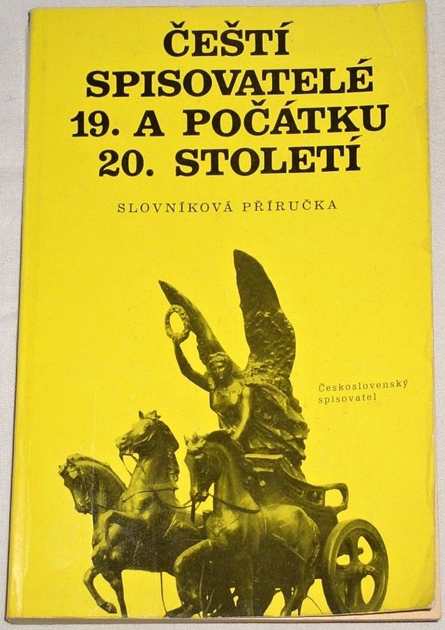 Čeští spisovatelé 19. a počátku 20. století (slovníková příručka)