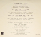 LP Vivaldi, Haydn, Telemann: Koncert pro dva lesní rohy a orchestr