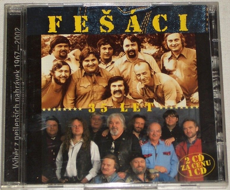 2 CD Fešáci: Výběr nejlepších nahrávek 1967-2002