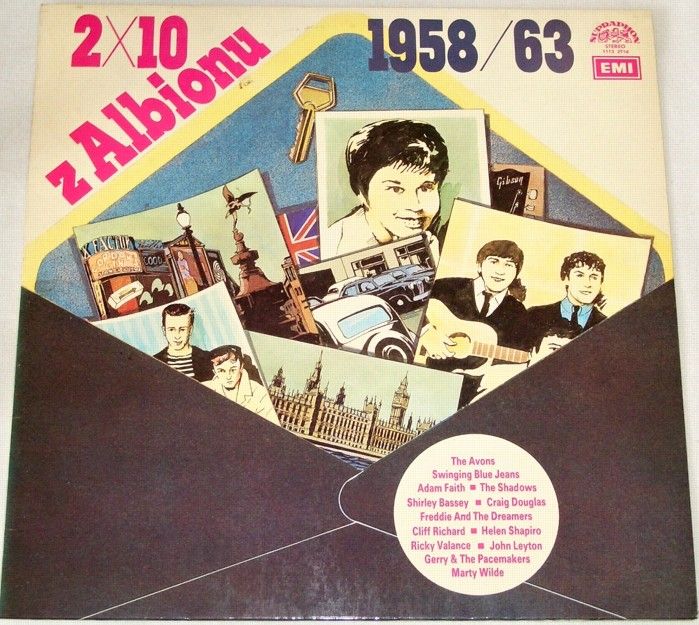 LP 2x10 z Albionu 1958/63