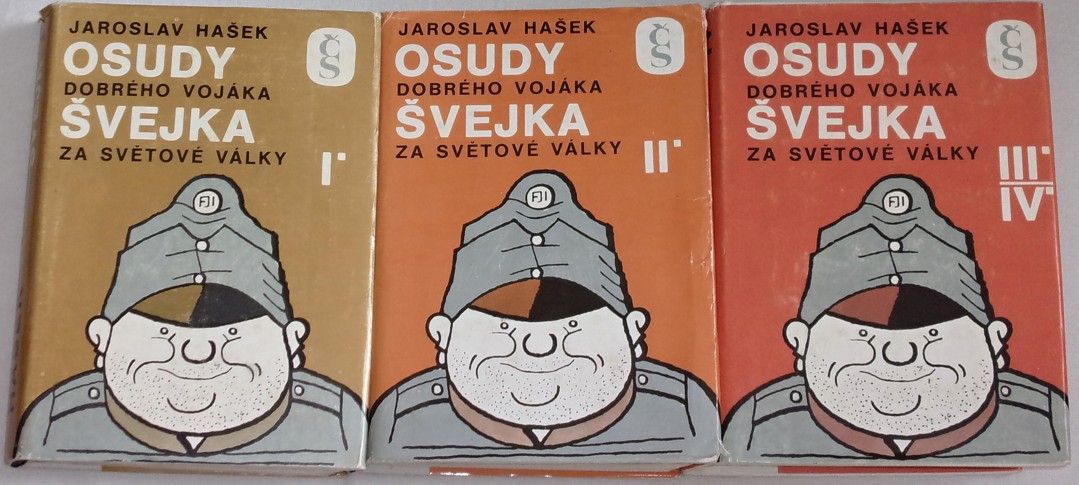 Hašek Jaroslav - Osudy dobrého vojáka Švejka 1.-4. díl