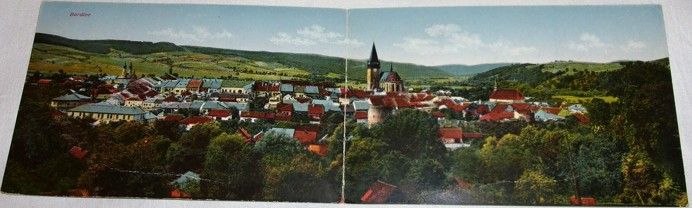 Bardějov (Bardiov): otevírací pohlednice