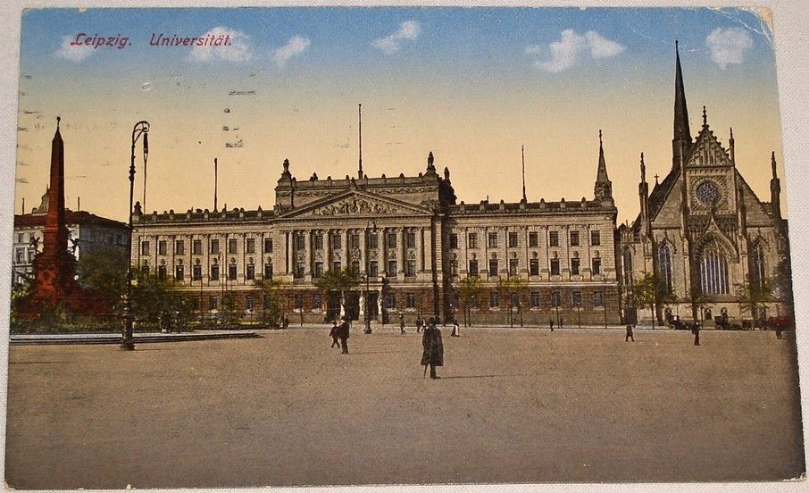 Německo: Lipsko (Leipzig Universität) 1919