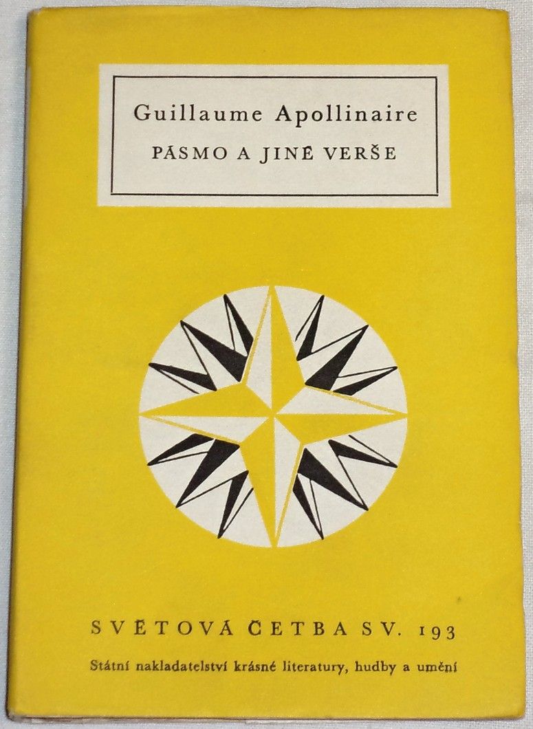 Apollonaire Guillaume - Pásmo a jiné verše