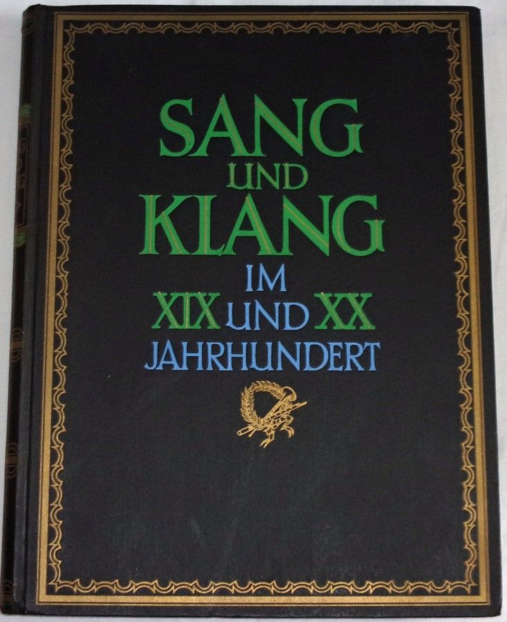 Sang und Klang im XIX und XX Jahrhundert 10
