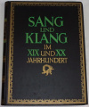 Sang und Klang im XIX und XX Jahrhundert 11