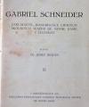 Beran Josef - Gabriel Schneider