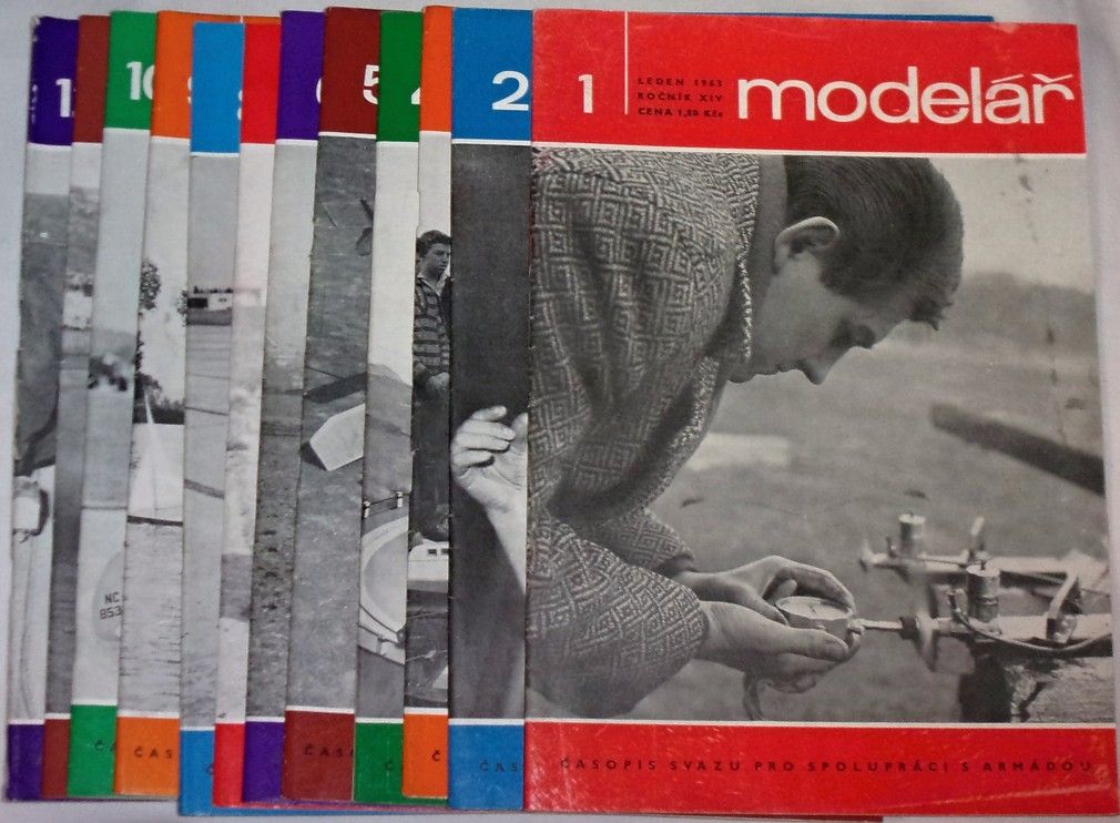 Modelář 1963, ročník XIV