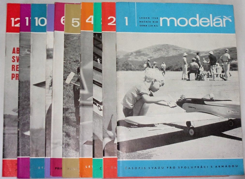 Modelář 1968, ročník XIX