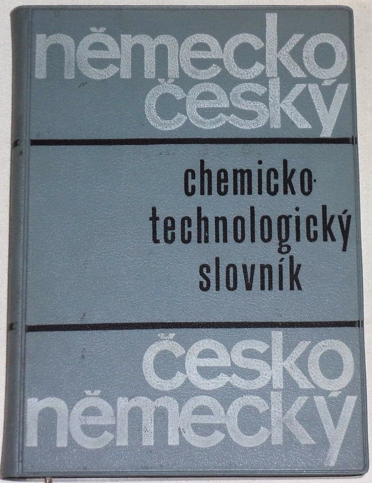 česko-německý chemicko-technologický slovník
