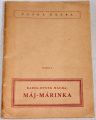 Mácha Karel Hynek - Máj, Marinka