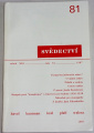 Svědectví č. 81/1987, ročník XXI.