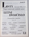 Listy č. 3-4/1981, ročník XI.