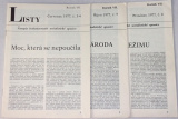 Listy č. 3-6/1977, ročník VII.