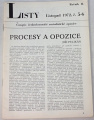 Listy č. 5-6/1972, ročník II.
