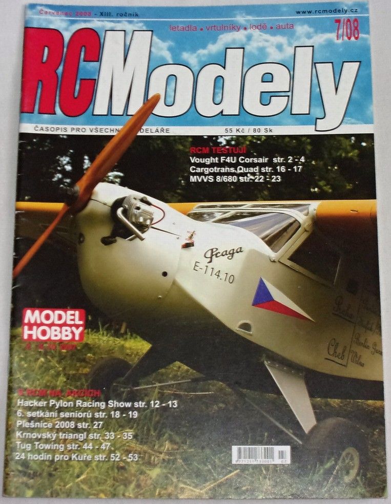 RC Modely 7/2008, XIII. ročník