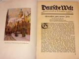 Deutscher Welt 1/1925 (věstník Spolku pro němectví v zahraničí)