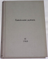  Československá psychiatrie, ročník 61/1965, č. 1-6