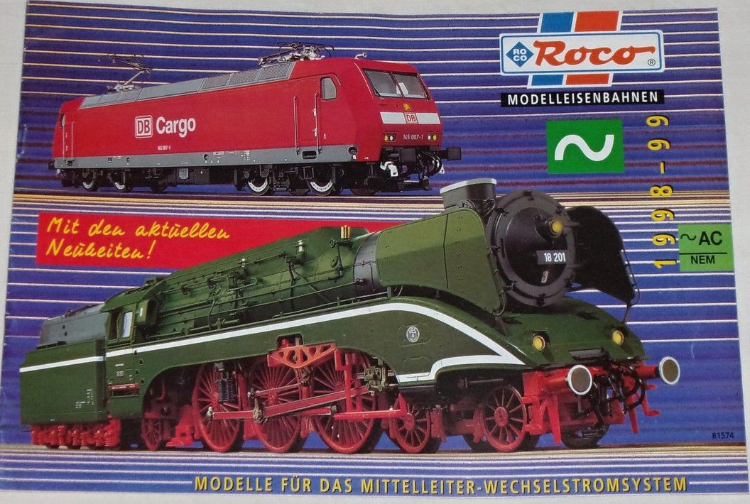 katalog Roco 1998-99