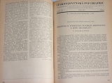 Československá psychiatrie, ročník 59/1963, č. 1-6