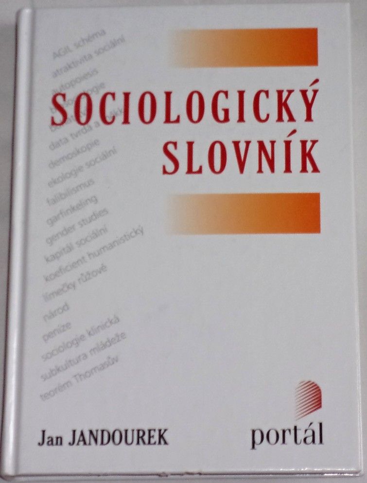 Jandourek Jan - Sociologický slovník