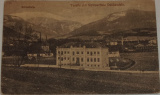 Rakousko: Ternitz mit Volksschule, 1918