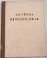 Těplov B. M. - Psychologie