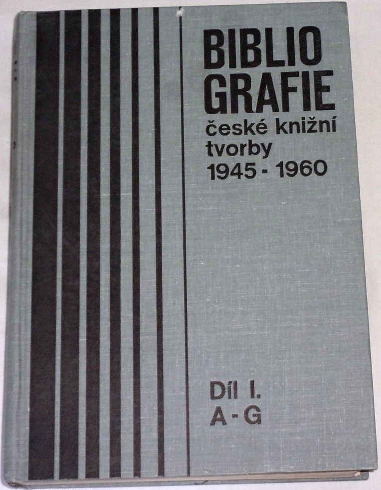 Bibliografie české knižní tvorby
