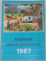 Kalendář lidové demokracie 1987