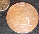 New Zealand Penny Token 1874, George McCaul, Grahamstown