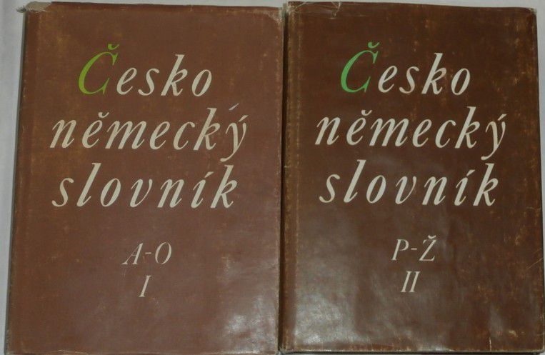 Česko-německý slovník 2 díly