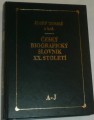 Tomeš Josef - Český biografický slovník XX. století   A - J 
