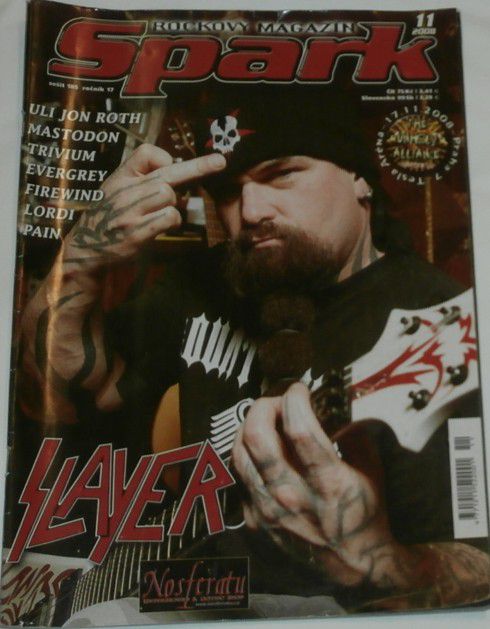Spark - rockový magazín č. 11/2008 / sešit 185, ročník 17/