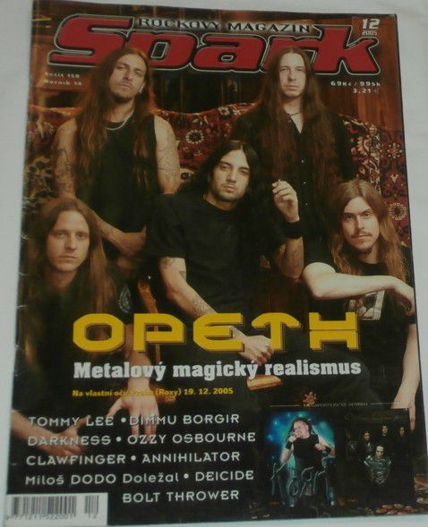 Spark - rockový magazín č. 12/2005 / sešit 150, ročník 14/