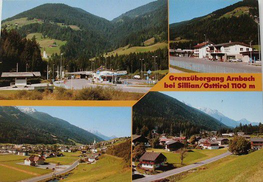 Grenzübergang Arnbach bei Sillian/Osttirol 1100 m