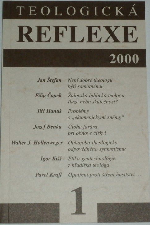 Teologická Reflexe 1/2000